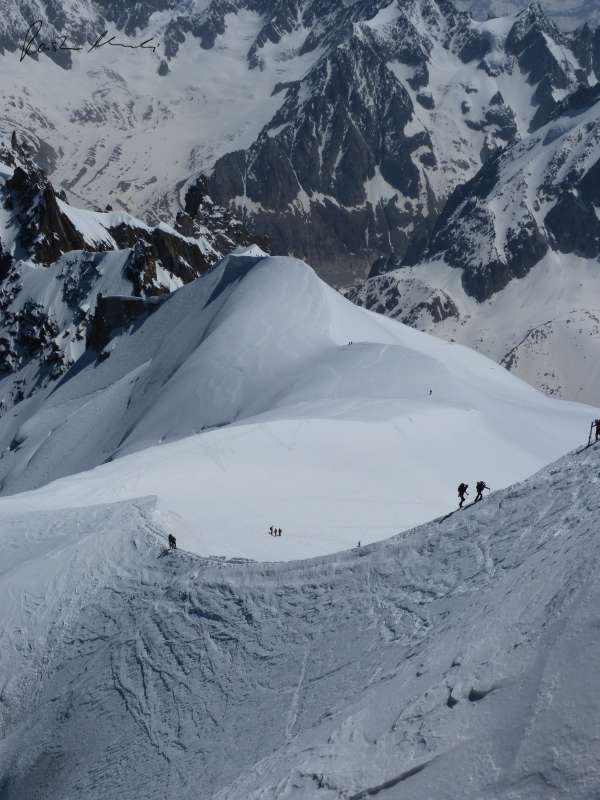 Aiguille du Midi, near Vallée Blanche