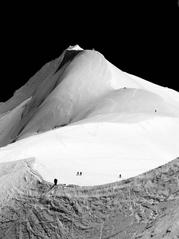 Aiguille du Midi, nahe Vallée Blanche
