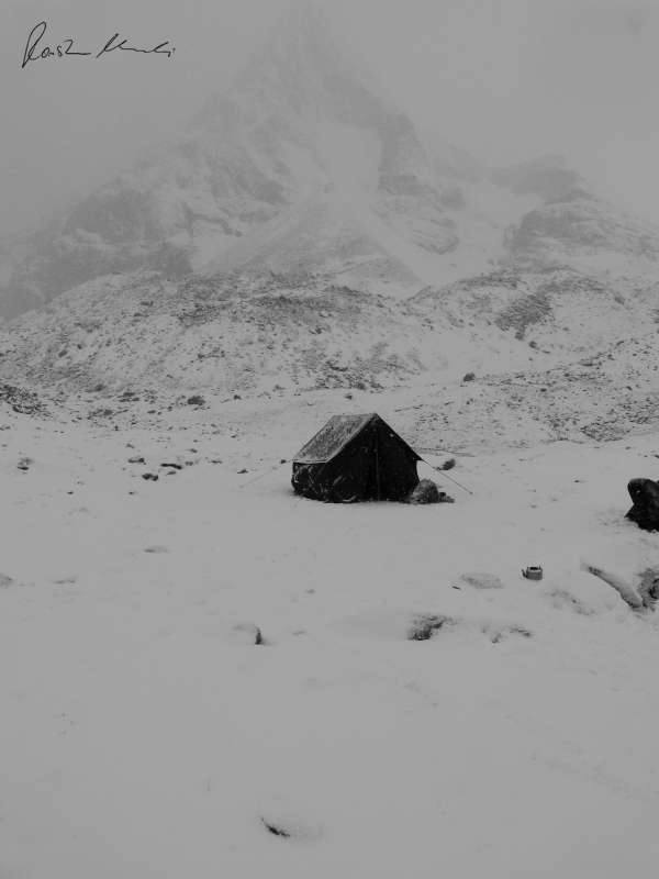 Near Baruntse Base Camp